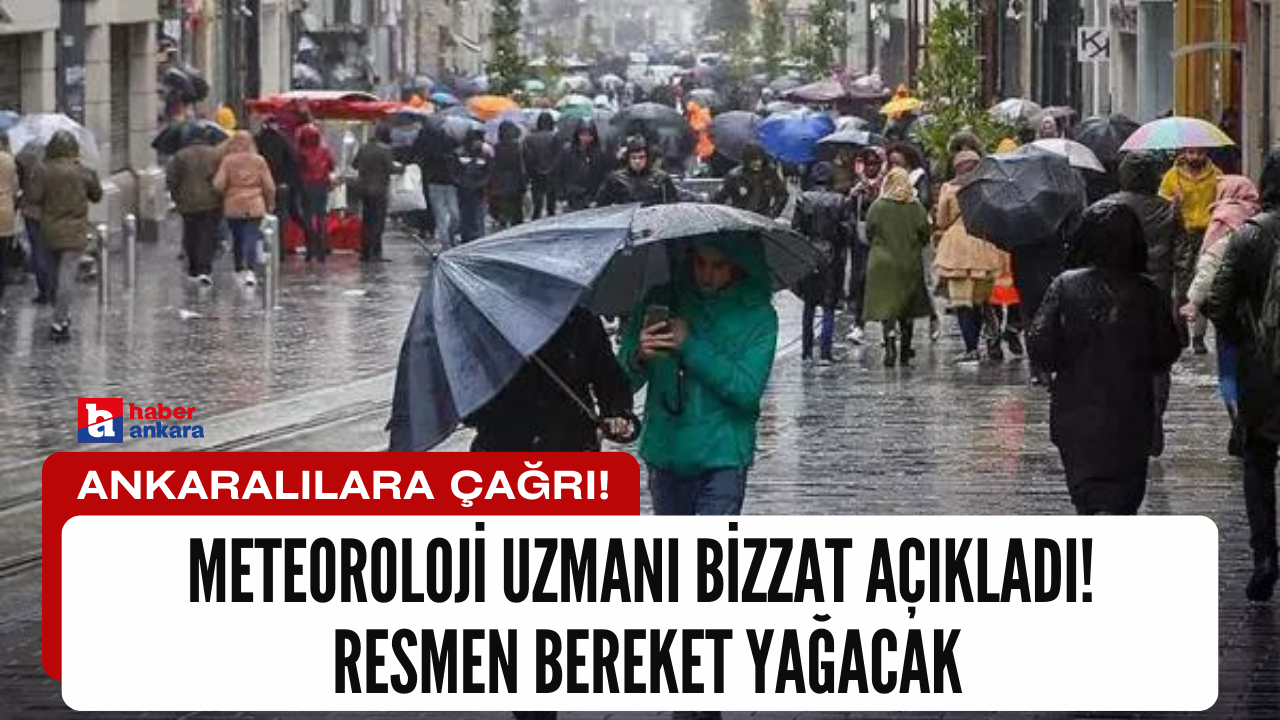 Meteoroloji Hava Tahmin Uzmanı bizzat açıkladı! Hafta sonu resmen bereket yağacak