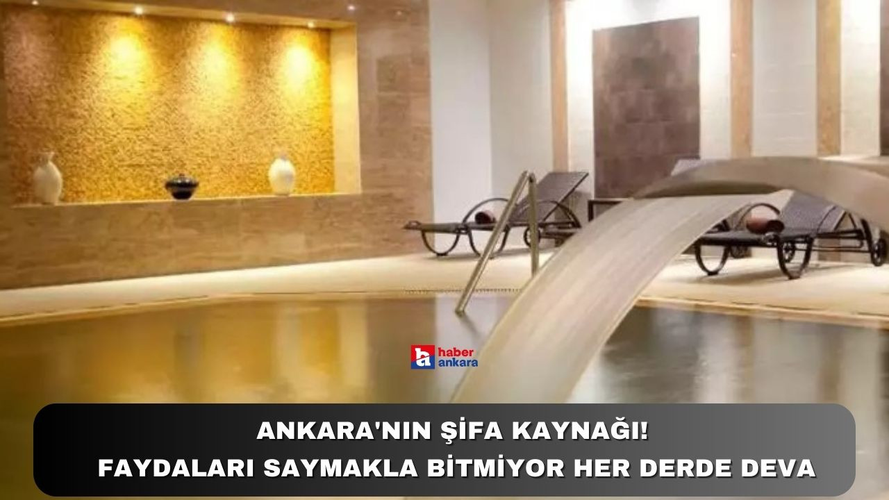 Ankara'nın şifa kaynağı! Faydaları saymakla bitmiyor her derde deva