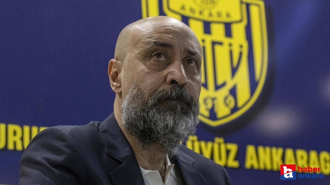 MKE Ankaragücü Teknik Direktör Tolunay Kafkas ile yolların ayrıldığını açıkladı