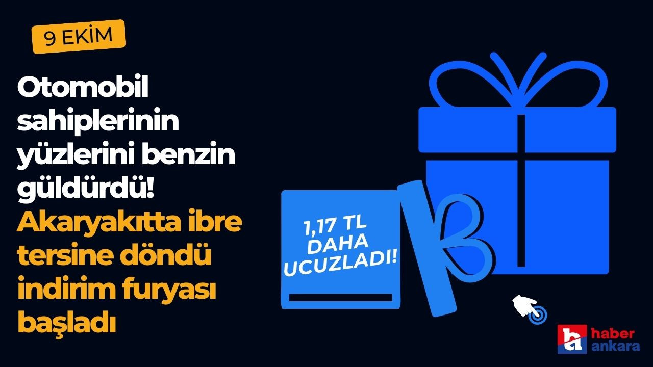 Otomobil sahiplerinin yüzlerini benzin güldürdü! Akaryakıtta ibre tersine döndü indirim furyası başladı