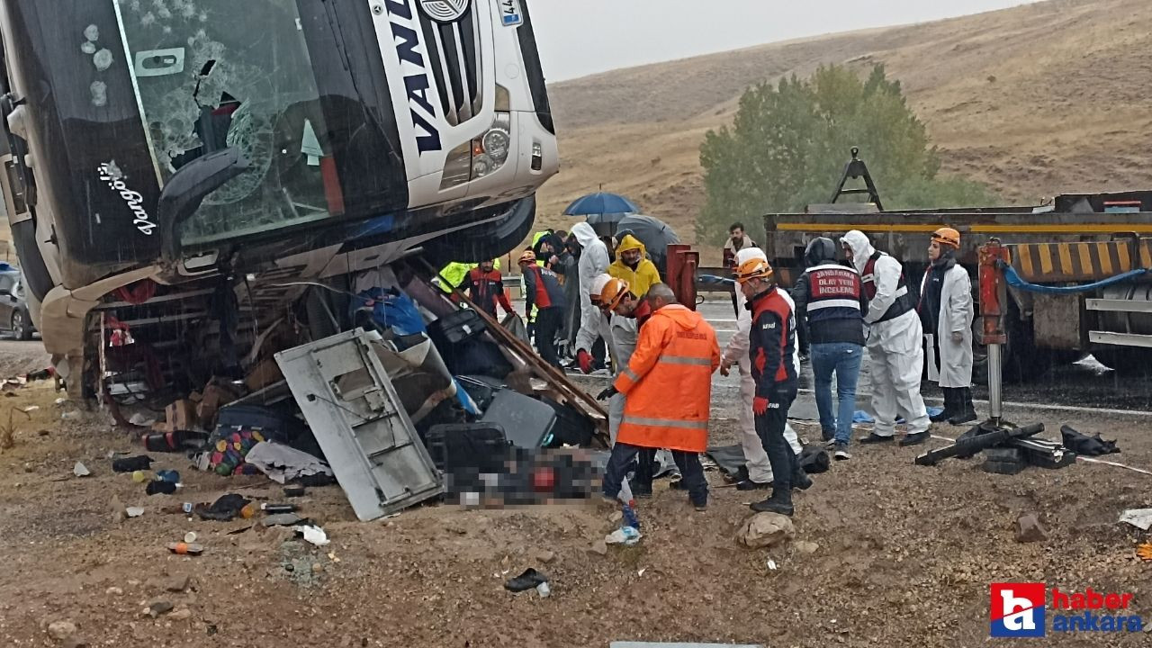 Sivas Gürün'de devrilen otobüste ölü sayısı 7'ye yükseldi