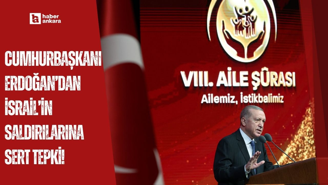 Cumhurbaşkanı Erdoğan’dan İsrail’in saldırılarına sert tepki! Haksızlık karşısında susan dilsiz şeytandır