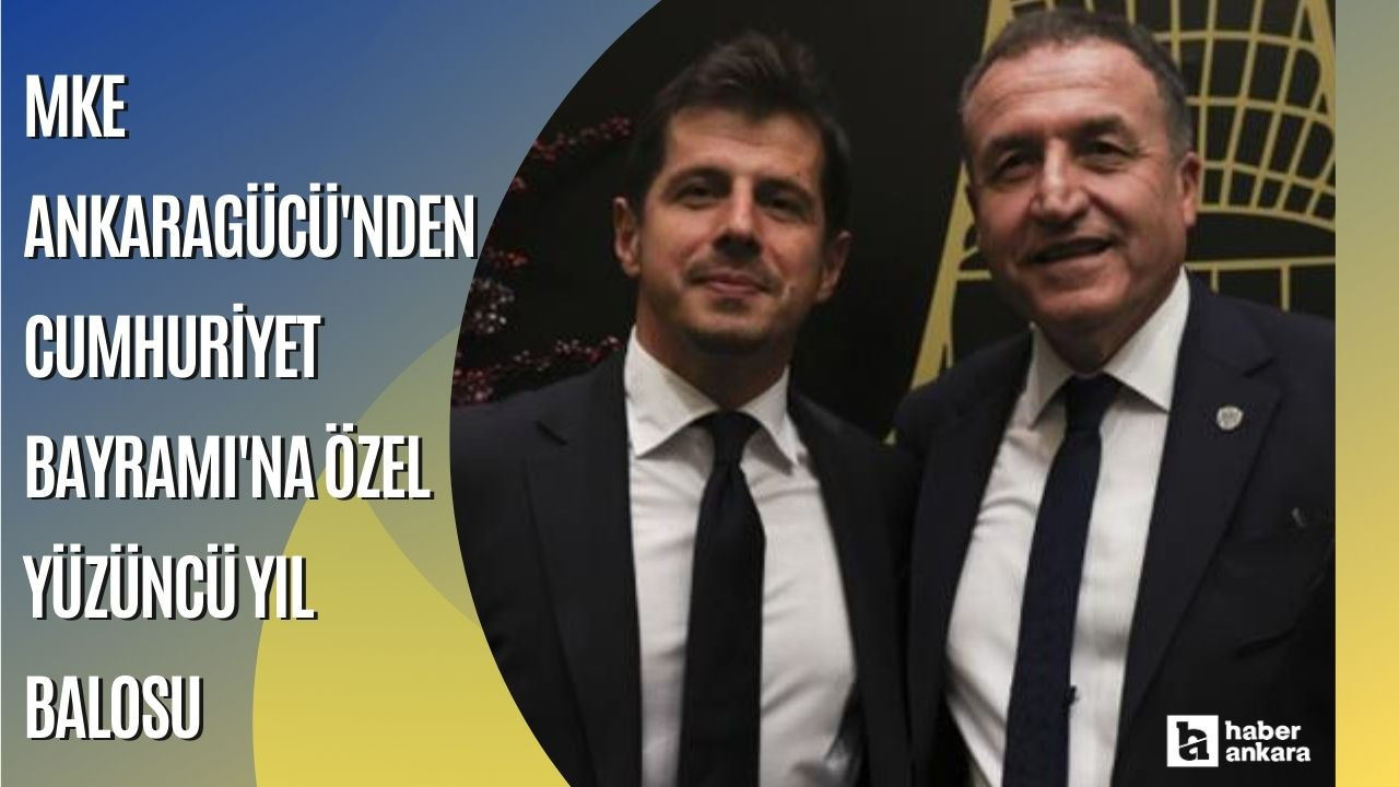 MKE Ankaragücü'nden Cumhuriyet Bayramı'na özel Yüzüncü Yıl Balosu