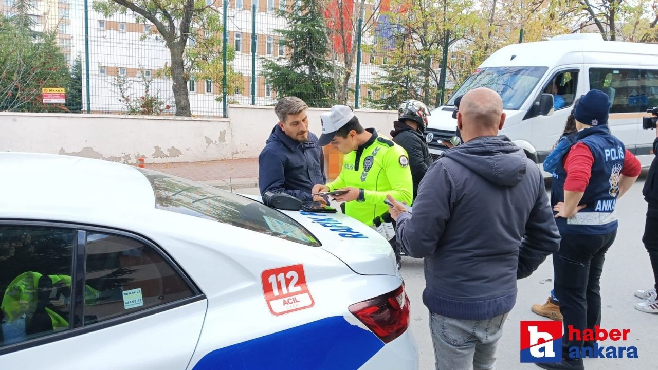 Ankara'da okul çevrelerinde denetimler arttı