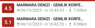 AFAD şimdi duyurdu arka arkaya oldu! İstanbul'dan da hissedilen 5,1 ve 4,5 büyüklüğünde deprem - Resim : 2