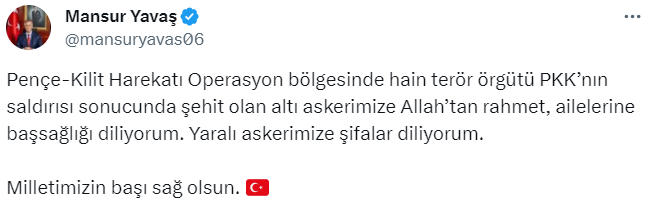 2 günde 12 askerimizi şehit verdik! Siyasilerden şehitlerimiz için taziye mesajı geldi - Resim : 12