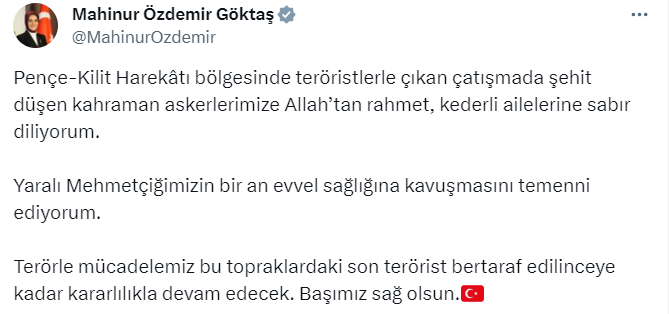 2 günde 12 askerimizi şehit verdik! Siyasilerden şehitlerimiz için taziye mesajı geldi - Resim : 9