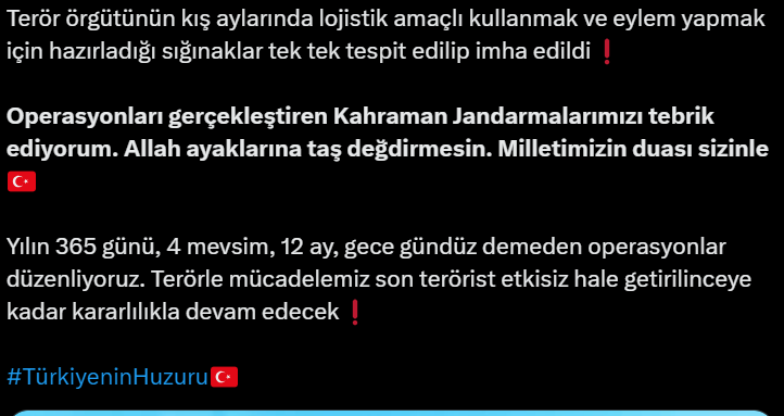 Bakan Yerlikaya duyurdu! BTÖ'ye yönelik Kahramanlar-35 operasyonu - Resim : 2