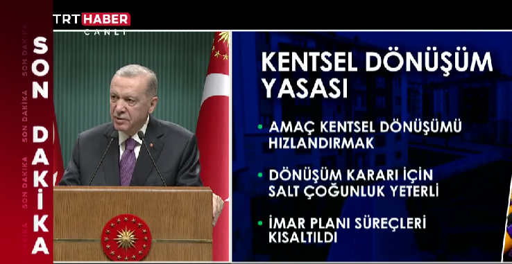 Cumhurbaşkanı Erdoğan'dan Kabine Toplantısı ardından önemli açıklamalar!