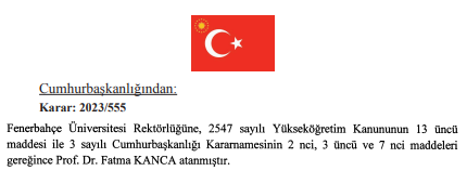 23 Aralık tarihli atama kararları Resmi Gazete'de yayımlandı! - Resim : 3