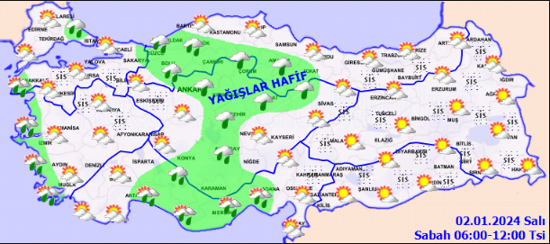 Meteoroloji Ankara için duyurdu! Sağanak yağış sabah saatlerinden itibaren etkili olacak